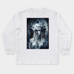 White Christmas Tarja Kids Long Sleeve T-Shirt